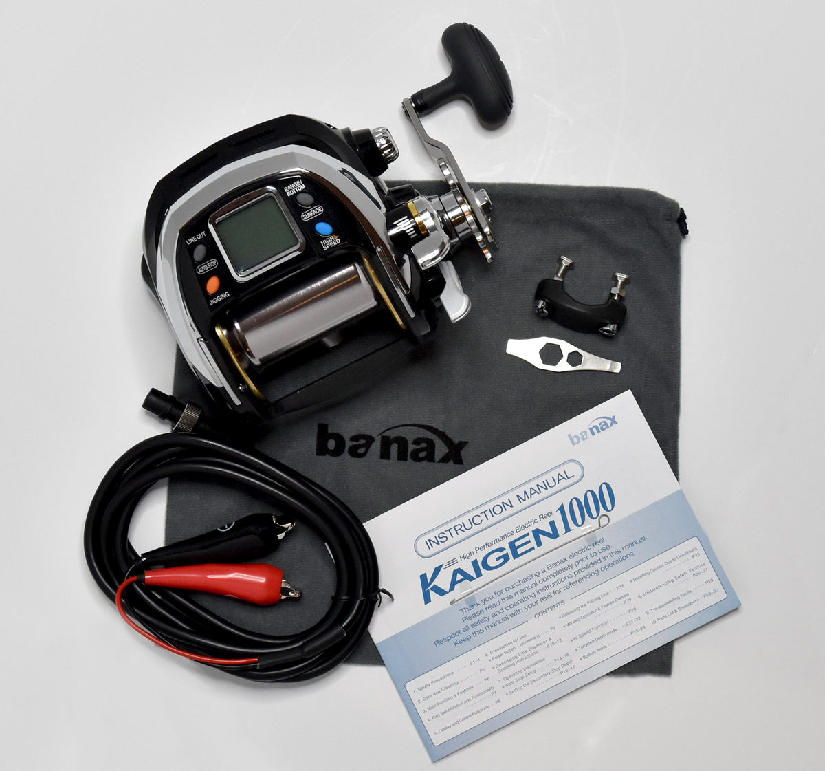 banax fishing reels korea Kaigen 300C Electric Multiplier Reel -Korean Version- : Musical Instruments Banax Kaigen 300C Electric Reel Banax Kaigen 1000 Reel