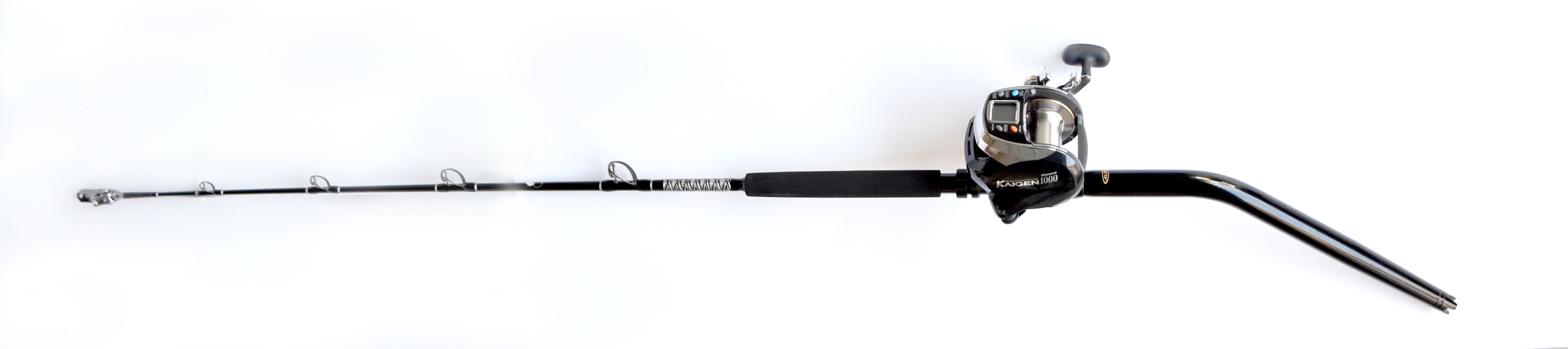 Banax BK1000 Electric Reel Deep Dropper Rod Combo with Braid – Capt.  Harry's Fishing Supply